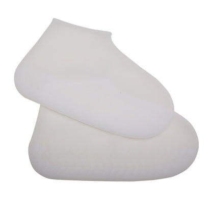 Silicone Waterproof Rain Boot Cover Thickened Non-slip Wear-resistant Sole Shoe Cover